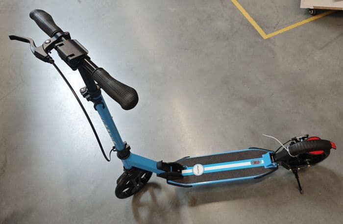 Самокат подростковый, складной, двойной амортизатор, дисковый тормоз, Scooter Urban Disk 116D 5