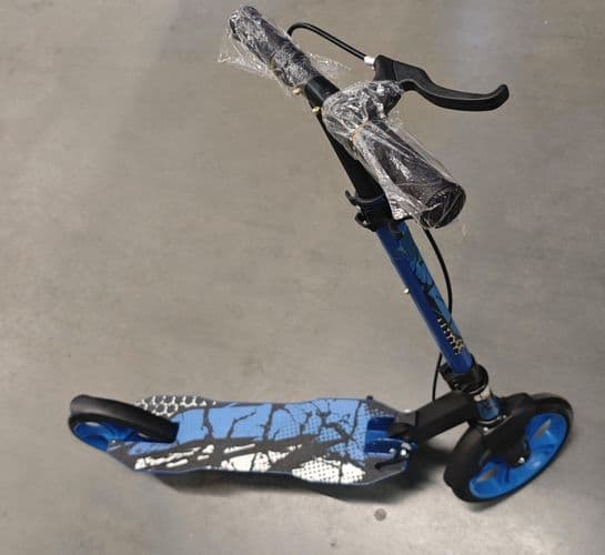 Самокат двухколесный SCOOTER городской, подростковый, складной БОЛЬШИЕ колеса 220 мм, ДОСТАВКА 4