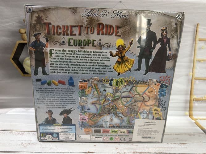 Настольная игра TICKET to RIDE EUROPE Аналог 2