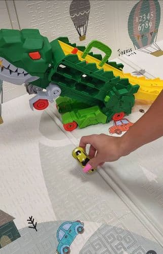Игровой набор Дино грузовик автовоз 3