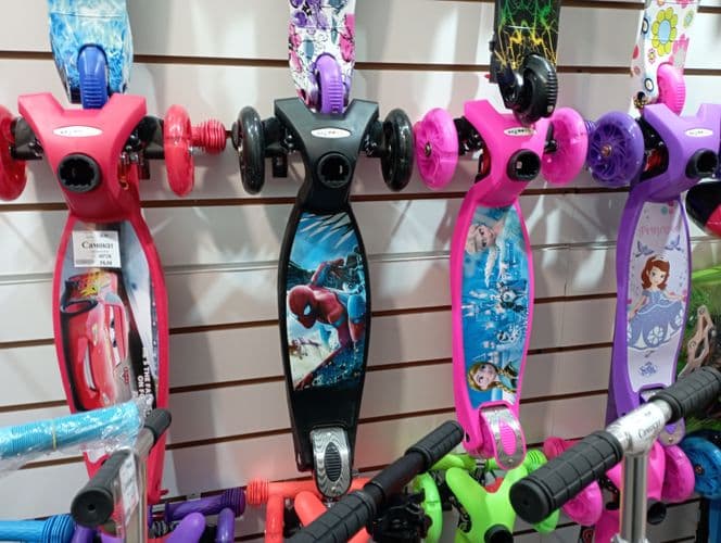 Самокат Scooter (принт) 4