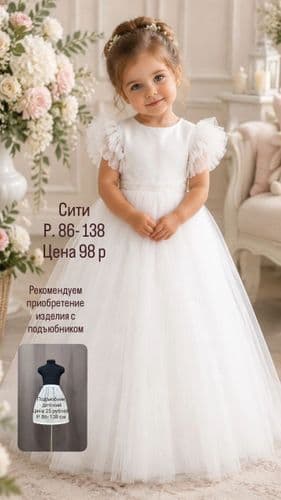 платье настоящей принцессы