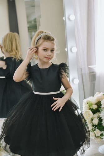 стильное платье на маленькую модницу 4