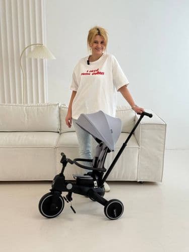 ТРЕХКОЛЕСНЫЙ ВЕЛОСИПЕД С РОДИТЕЛЬКОЙ РУЧКОЙ LEVE LUX