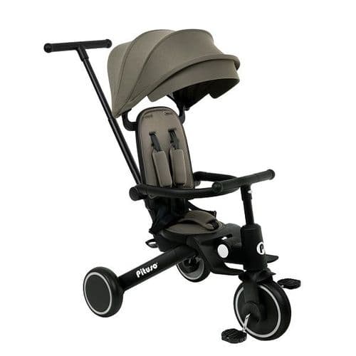 ТРЕХКОЛЕСНЫЙ ВЕЛОСИПЕД С РОДИТЕЛЬКОЙ РУЧКОЙ LEVE PRO ЛЕГКИЙ И КОМПАКТНЫЙ 4