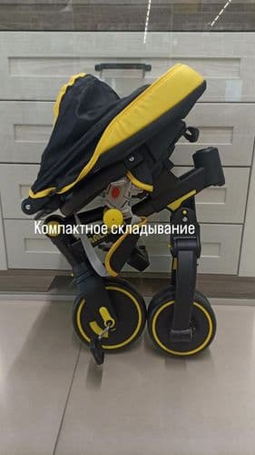 Супер лёгкий(6 кг) и компактный трёхколёсный велосипед Bubago MALANKA 6 в 1.Хит продаж 5
