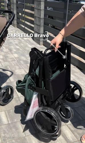Коляска Carrello Bravo 2026 вес 9,5кг 2
