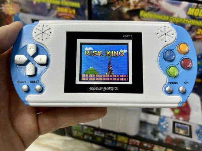 Игровая приставка портативная 288 игр Карманная портативная система 4