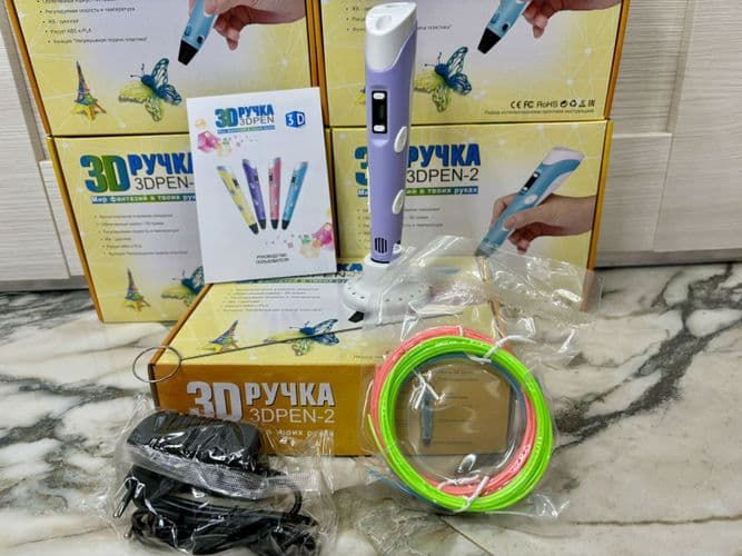 3D ручка Pen-2 c LCD дисплеем 3Д ручка 5