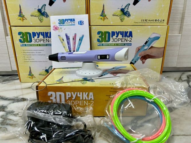 3D ручка Pen-2 c LCD дисплеем 3Д ручка 3