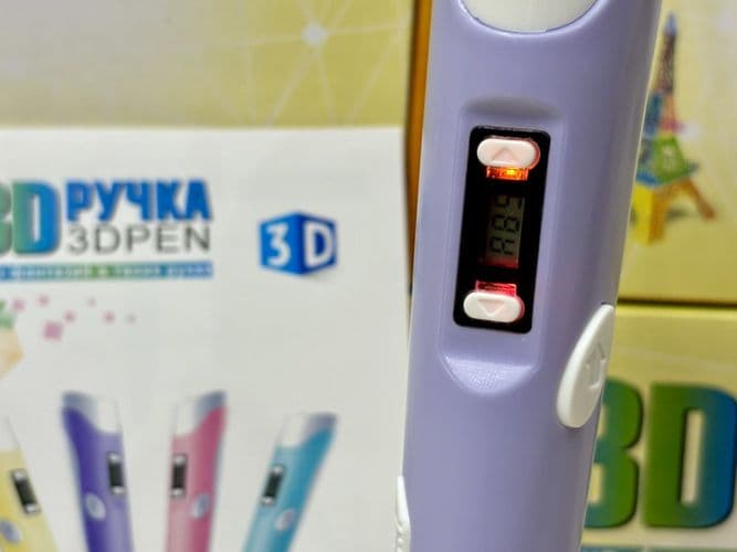 3D ручка Pen-2 c LCD дисплеем 3Д ручка 4