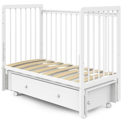 Кроватка Indigo Vista продольный маятник ящик 3