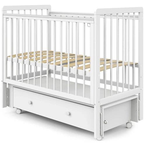 Кроватка Indigo Vista продольный маятник ящик 2