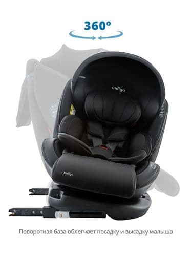 Автокресло Indigo MAX-X Isofix 0+1+2+3 (0-36 кг) 2