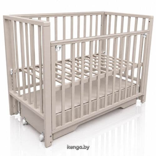Кроватка Indigo Norden универсальный маятник + колеса ящик