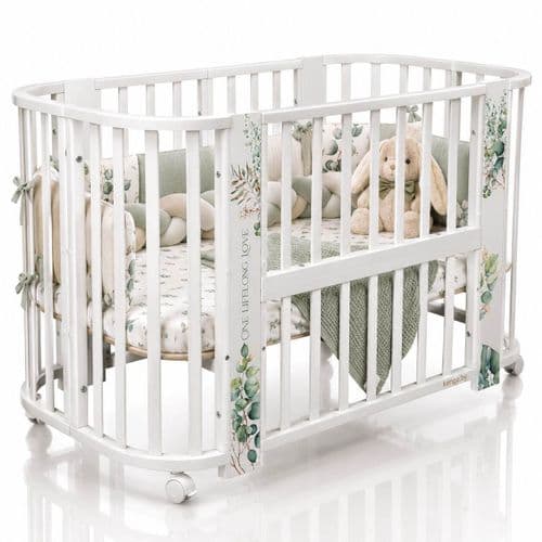 Кроватка Indigo Baby Line 5 в 1 с поперечным маятником 5