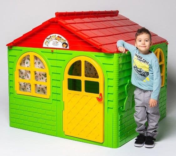 Игровой домик со шторками. 4