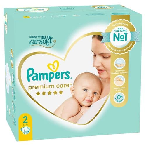 Pampers Premium Care 0,1,2,3,4 Бесплатная доставка 4