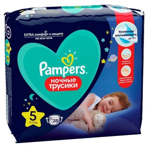Трусики Pampers Premium Night. Доставка