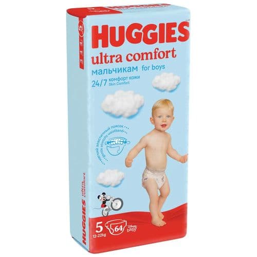 Подгузники Huggies Ultra Comfort. 5