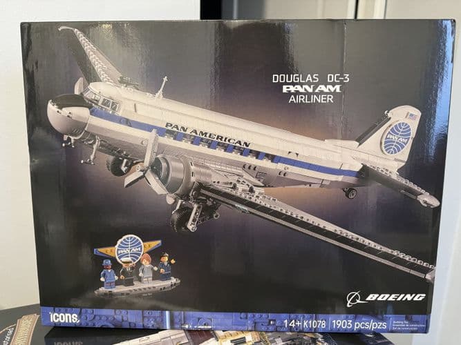 Конструктор Пассажирский Самолет Douglas DC-3 PAN AM 3