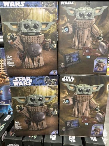 Конструктор Йода,аналог LEGO Star Wars Ґроґу - 1200 деталей