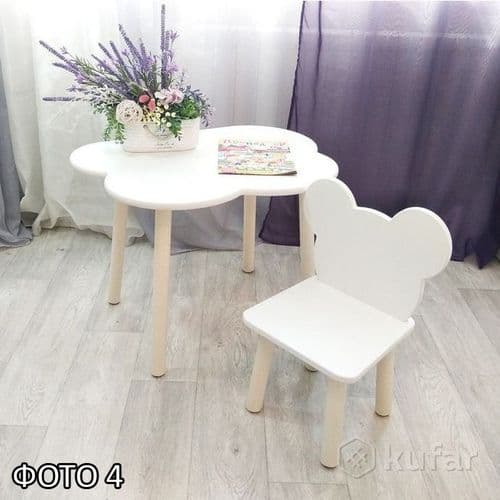 Комплект стол и стул детский. Разные модели. Новые 4