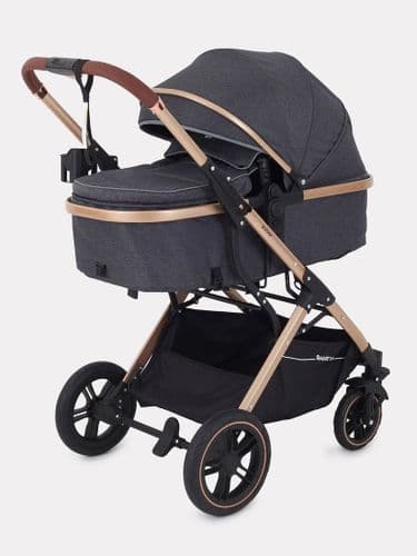 Универсальная коляска Rant Basic Pulsar Gold RA160 (2 в 1, grey) 3