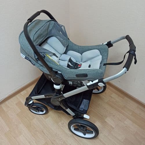 Детская коляска Bugaboo Fox lll Silver Frame 3в1 4