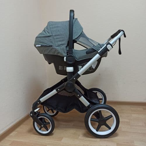 Детская коляска Bugaboo Fox lll Silver Frame 3в1 2