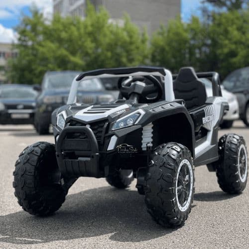 Детский электромобиль SSV Buggy Ride 4x4 (белый)