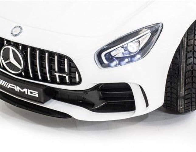 Детский электромобиль Mercedes Sport GT Лицензия (белый) 5