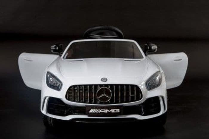 Детский электромобиль Mercedes Sport GT Лицензия (белый) 3
