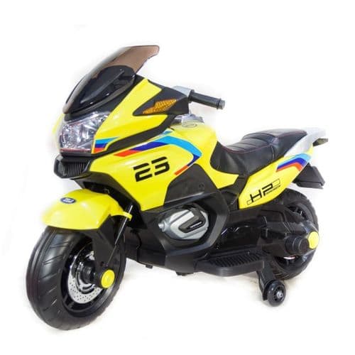 Двухместный электромотоцикл Moto New XMX Lux (желтый) 2
