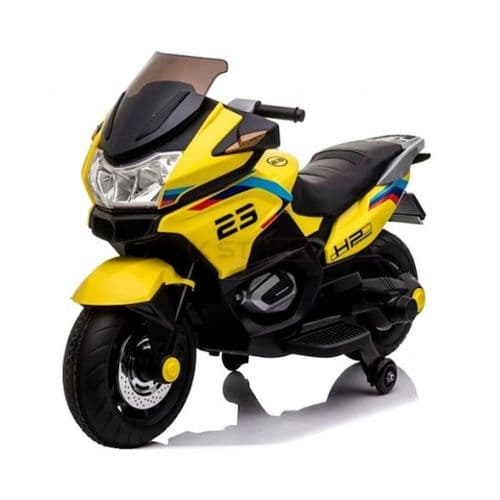 Двухместный электромотоцикл Moto New XMX Lux (желтый) 3