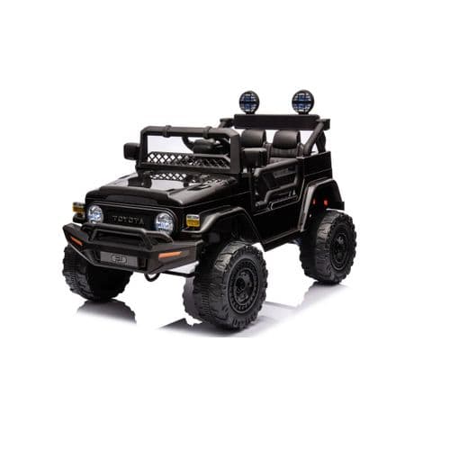 Детский электромобиль Toyota FJ Cruiser 4WD Лицензия (черный)