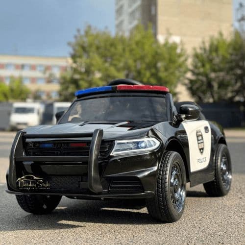 Детский электромобиль Dodge Police (черный) 3