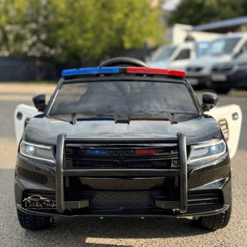 Детский электромобиль Dodge Police (черный) 5