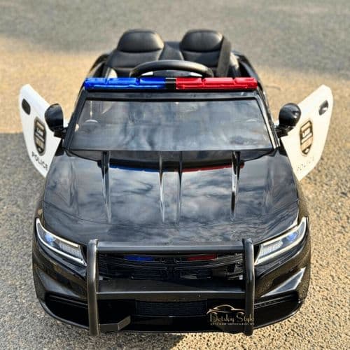 Детский электромобиль Dodge Police (черный) 2
