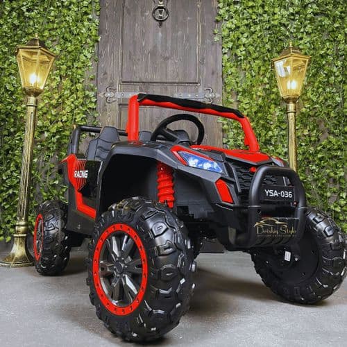 Детский электромобиль SSV Buggy Ride 4x4 (красный)