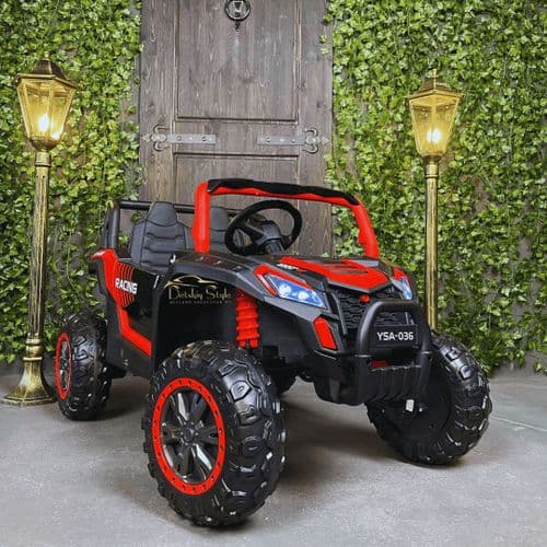 Детский электромобиль SSV Buggy Ride 4x4 (красный) 5