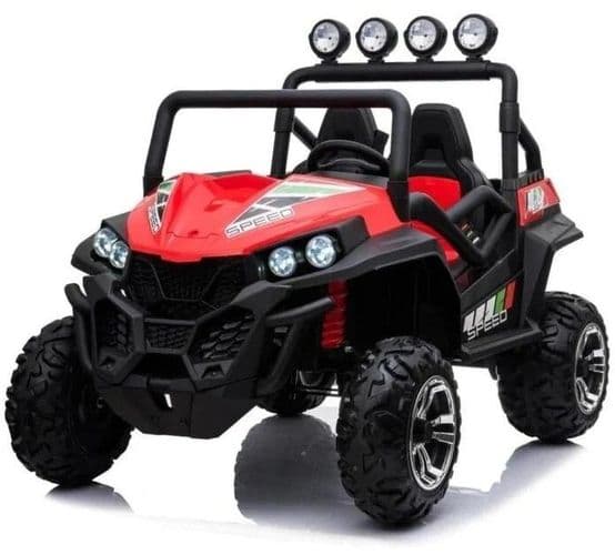 Двухместный детский электромобиль Багги UTV 800 4WD lux (красный) 2