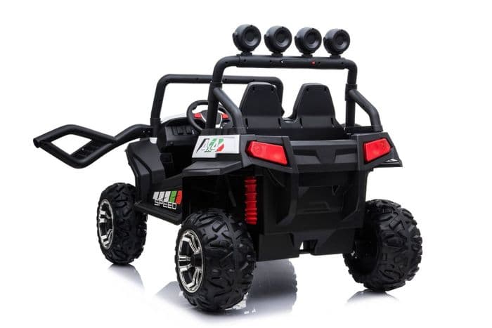 Двухместный детский электромобиль Багги UTV 800 4WD lux (белый) 3
