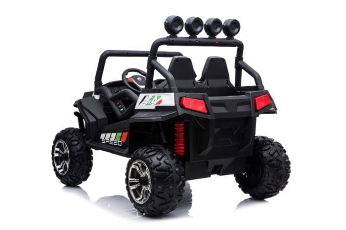 Двухместный детский электромобиль Багги UTV 800 4WD lux (белый) 5