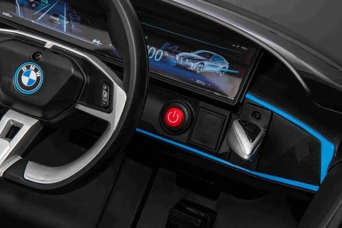 Детский электромобиль BMW i4 Лицензия (черный) 3