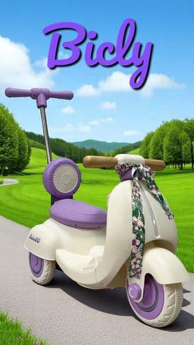 НОВЫЕ Детский электроскутер BubaGO BG 165 Bicly