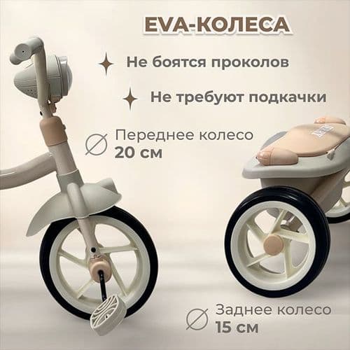 NEW Детский трехколесный велосипед BubaGo BG 200 Jerry 5