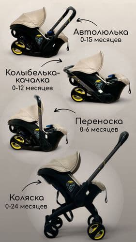 НОВЫЕ Детское автокресло-коляска BubaGO BG 153 Mirco + ДОСТАВКА 5