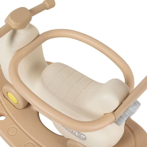 НОВЫЙ PITUSO Качалка-каталка Airplane (аэроплан) с толкателем Beige Бежевый+ БЕСПЛАТНАЯ отправка, 3