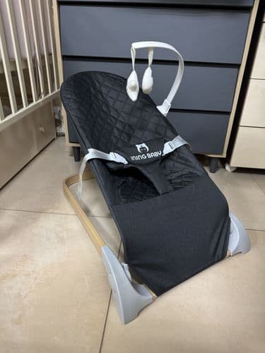 НОВЫЙ Детское кресло-шезлонг Ining baby 201 + Бесплатная отправка европочтой